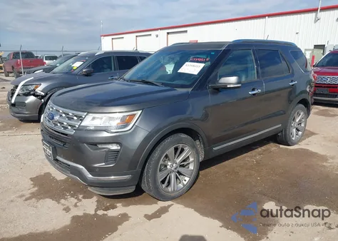 2018 Ford Explorer Limited z USA, uszkodzony, nr VIN 1FM5K7F87JGA70833